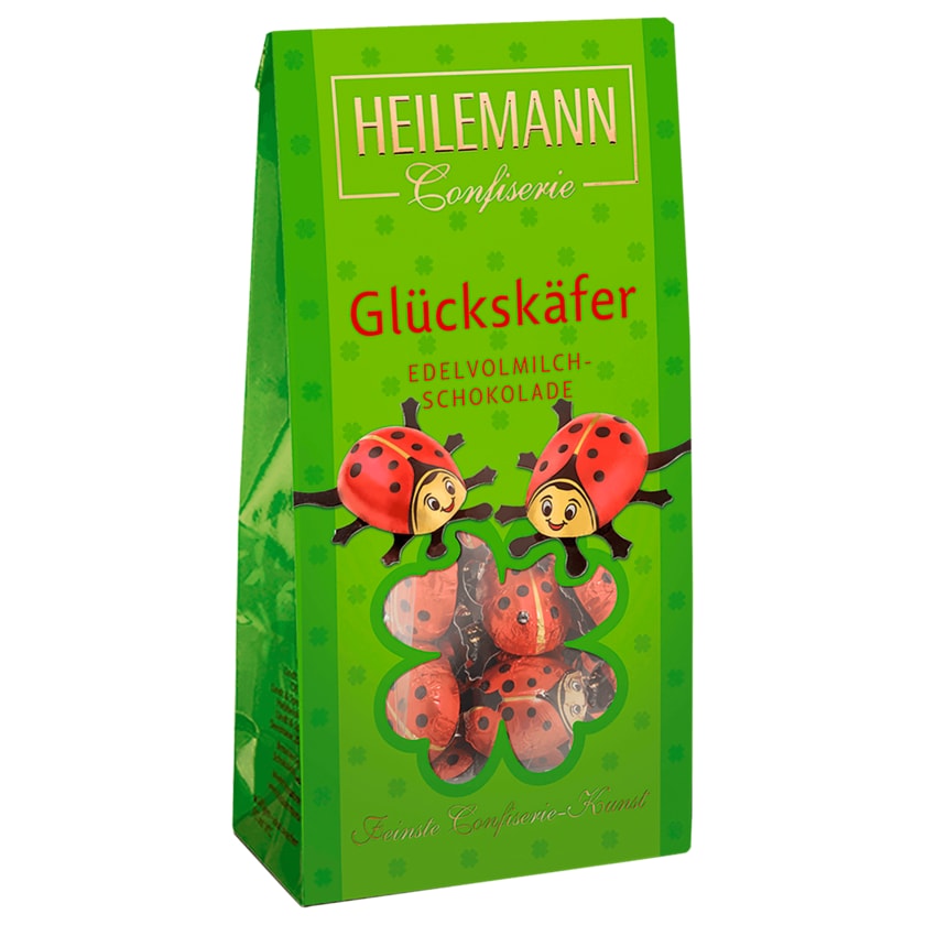 Confiserie Heilemann Glückskäfer Edelvollmilch-Schokolade 94g